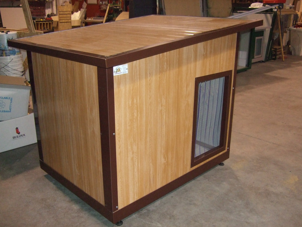 Cuccia Coibentata Deluxe in Finto Legno - Doppi Profili in Alluminio