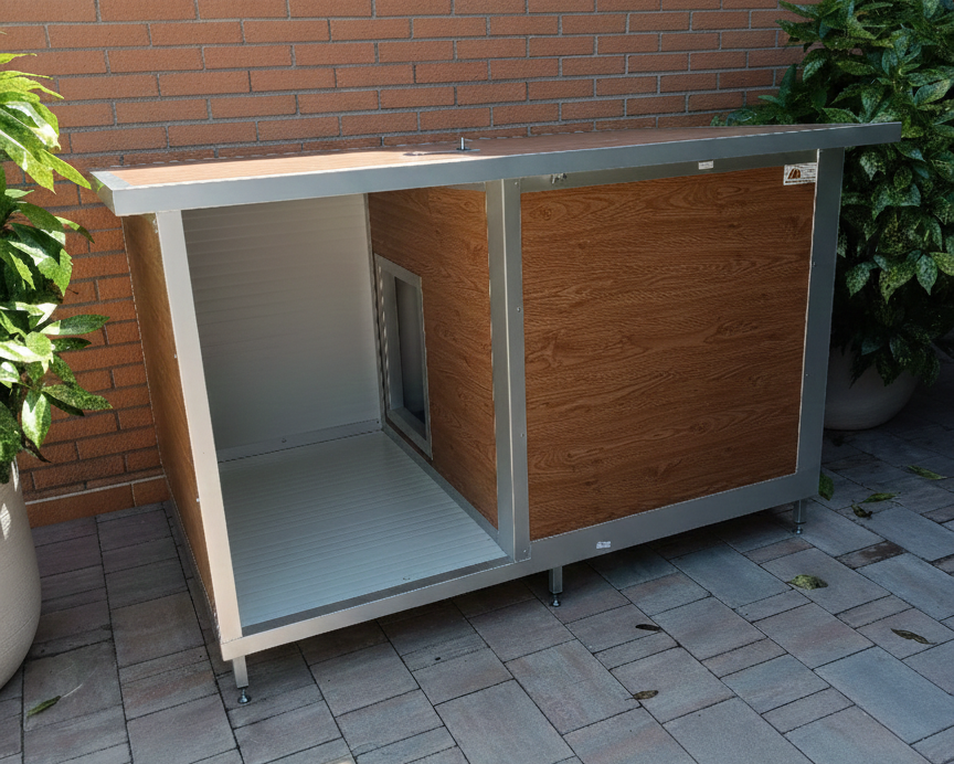 Mini Box in Coibentato con Veranda - Profili in Alluminio