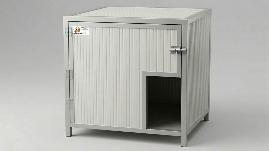 Cuccia Coibentata Riscaldata con Scasso Portalampada  - Tetto Pari (Uso Interno Box)