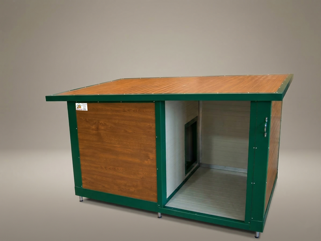 Mini Box in Coibentato con Veranda - Profili in Alluminio