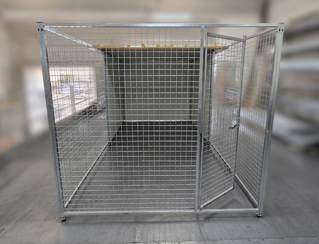 Box Unico Ambiente interno con Copertura Parziale