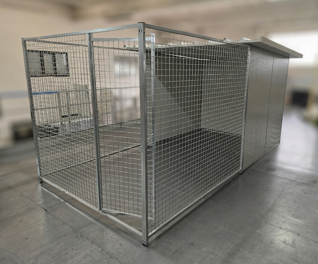 Box Unico Ambiente interno con Copertura Parziale