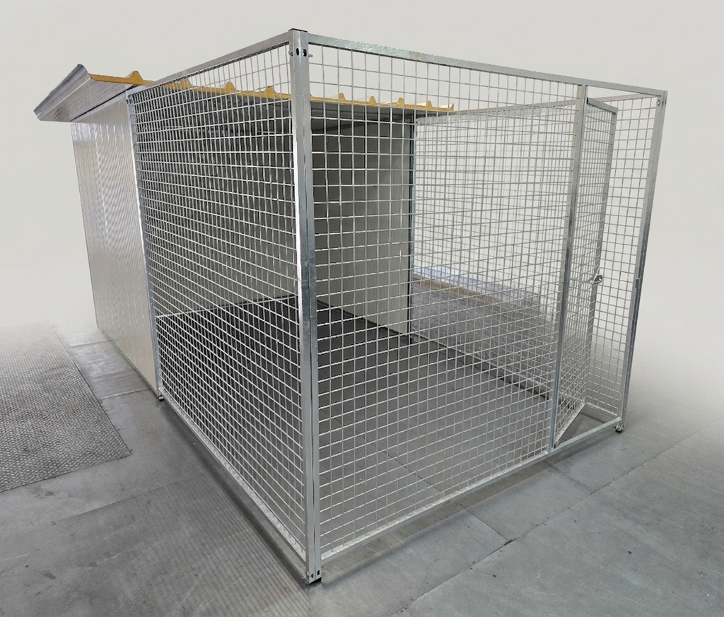 Box Unico Ambiente interno con Copertura Parziale
