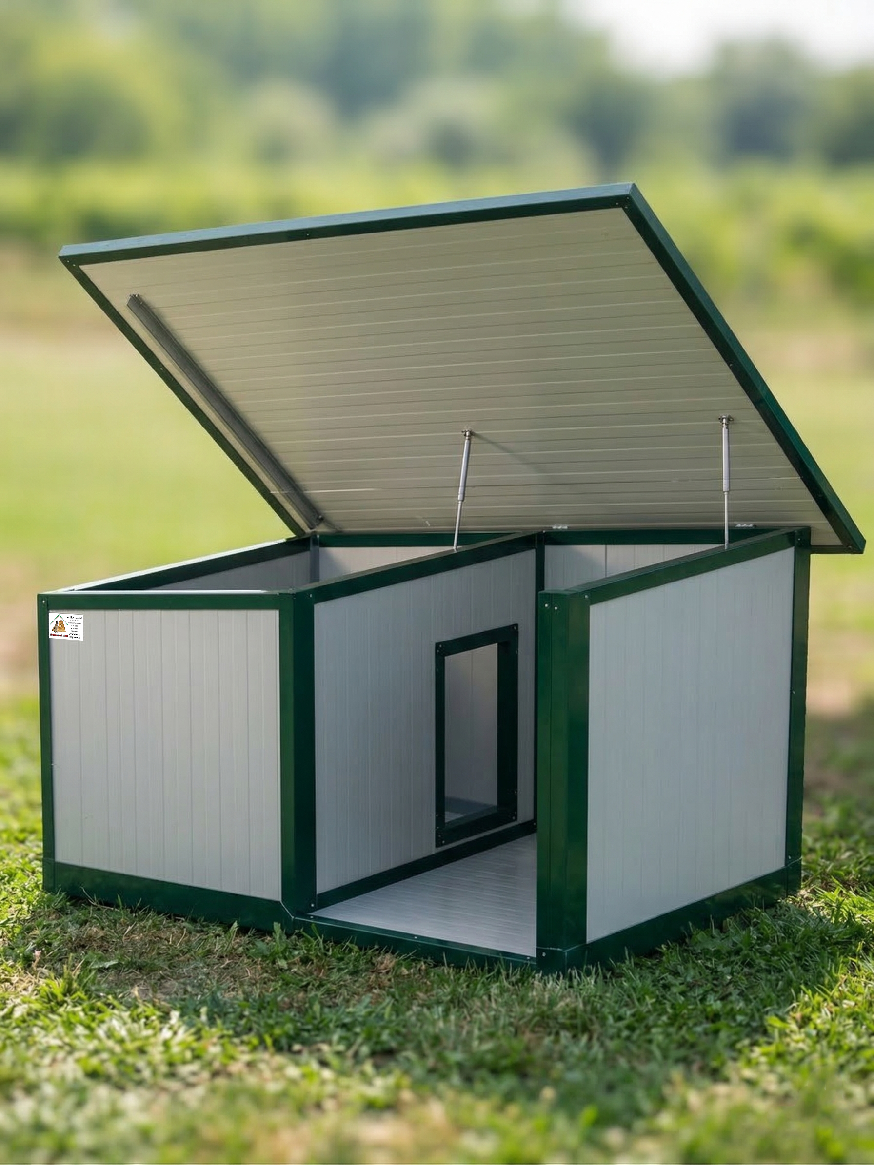 Mini Box in Coibentato con Veranda - Profili in Alluminio