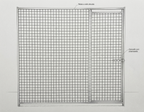 Cancelli e Pannelli standard in Rete Elettrosaldata Per Box Per Cani