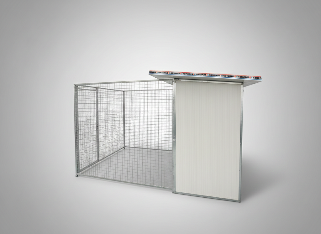 Box Unico Ambiente interno con Copertura Parziale