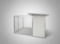 Box Unico Ambiente interno con Copertura Parziale