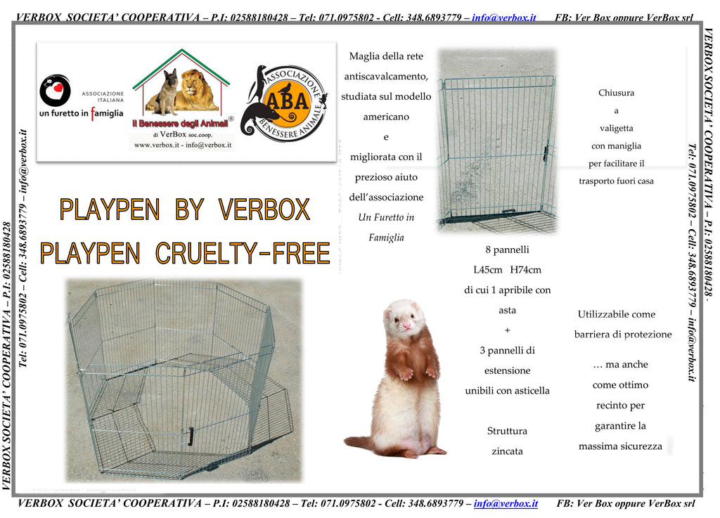 Play Pens per Furetti