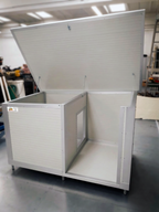 Mini Box in Coibentato con Veranda - Profili in Alluminio