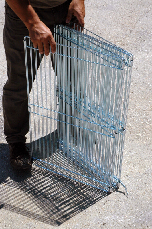 Recinto Standard Cuccioli Pieghevole Unito Alla Sala Parto - 8 Lati