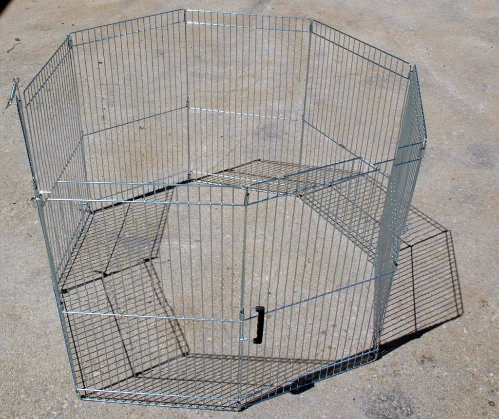 Recinto Standard Cuccioli Pieghevole Unito Alla Sala Parto - 8 Lati